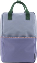 Sticky Lemon Colourblocking Backpack Large moustafa purple / henckles blue / movie green