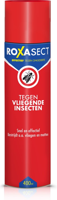 Roxasect Spray tegen Vliegende Insecten - Ongediertewering - 400ml