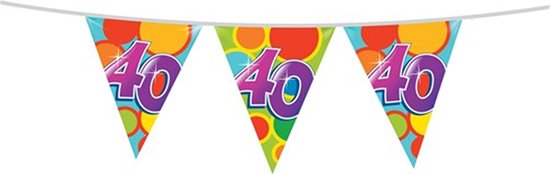 Bunting 40 ans 10 mètres