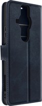 Geschikt voor Sony Xperia Pro 1 Wallet Video Houder Magnetisch Tab blauw
