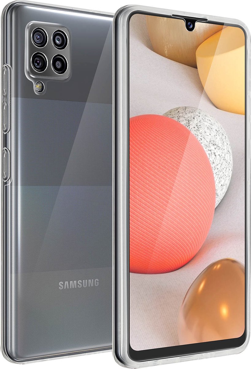 Integraal Hoesje Geschikt voor Samsung Galaxy A42 met harde achterkant