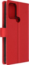 Cover Geschikt voor TCL 30 SE/306/30E Flip Wallet Stand Video rode