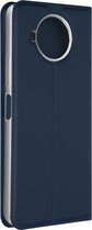 Geschikt voor Nokia 8.3 5G Cover Kaarthouder Videostandaard Dux Ducis nachtblauw