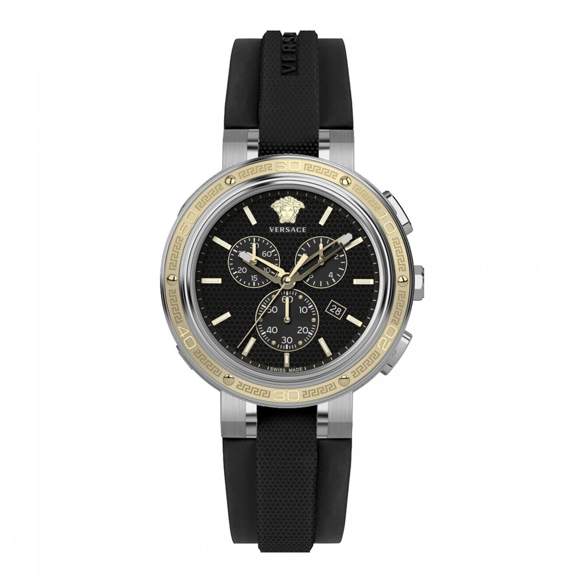 Versace VE2H00221 horloge mannen - Roestvrij Staal - zilver