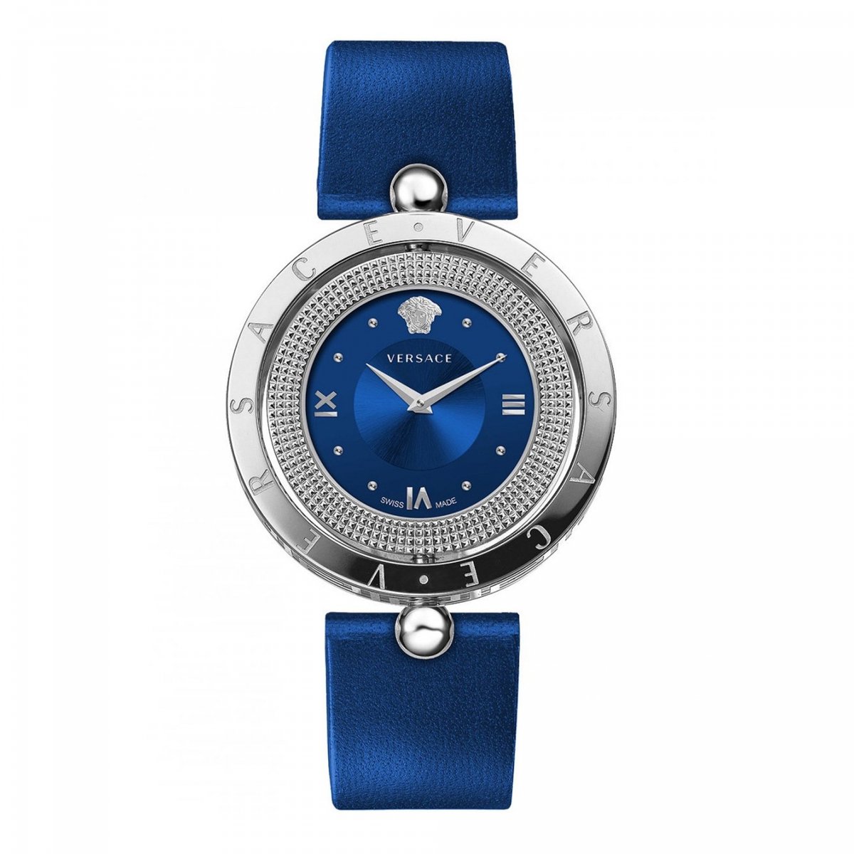 Versace VE7900220 horloge vrouw - Roestvrij Staal - zilver