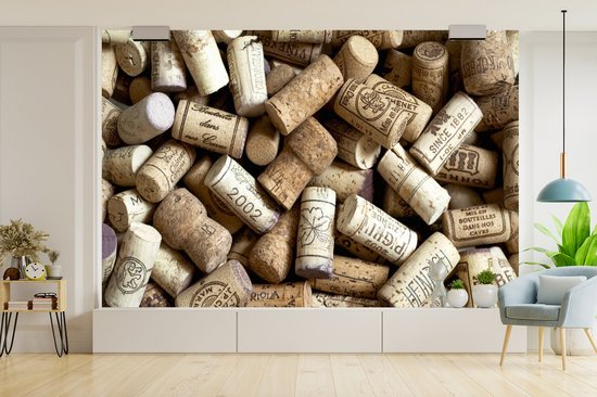 Une grande quantité de fotobehang en liège