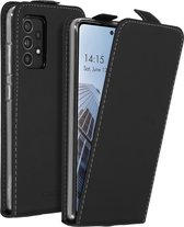 Accezz Hoesje Geschikt voor Samsung Galaxy A52 (4G) / A52s / A52 (5G) Hoesje Met Pasjeshouder - Accezz Flipcase - Zwart