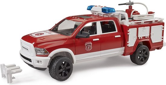 Foto: Bruder dodge ram 2500 brandweer pick up