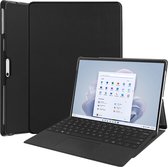 iMoshion Tablet Hoes Geschikt voor Microsoft Surface Pro 9 - iMoshion Trifold Bookcase - Zwart