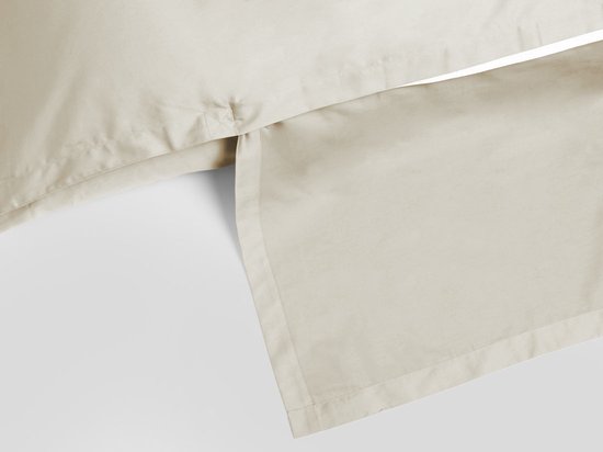 Ensemble de housse Yumeko satin de coton gris sable 240x220