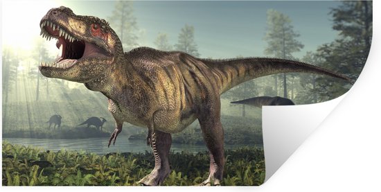 wondever Wandtattoo Dinosaurier 3D XXL Wandaufkleber Dino Groß Wandsticker Wanddeko für Kinderzimmer Jungen Schlafzimmer Spielzimmer