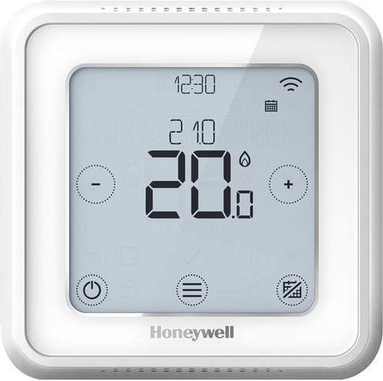 Foto: Honeywell lyric t6 slimme thermostaat wit bedraad