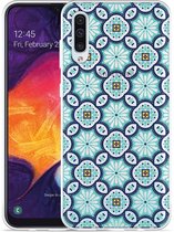 Galaxy A50 Hoesje Mandala Patroon - Designed by Cazy
