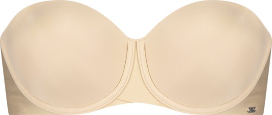 Hunkemöller Dames Lingerie Voorgevormde strapless beugel bh Jane - Beige - maat E75