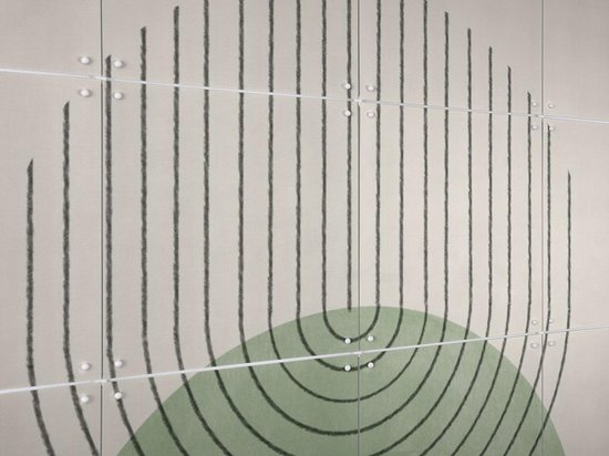 IXXI Perfect Point Green - Décoration murale - Abstrait - 80 x 60 cm