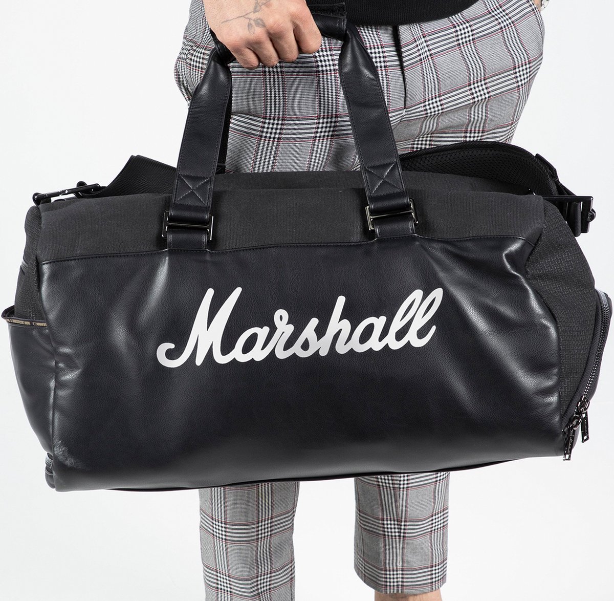 Marshall Duffel Bag reistas weekentas, sport tas 48 liter, 47 x 32 x 32 cm