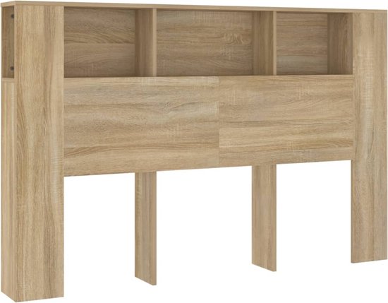 vidaXL-Hoofdbordkast-160x18,5x104,5-cm-sonoma-eikenkleurig