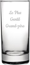 Longdrinkglas gegraveerd - 28,5cl - Le Plus Gentil Grand-père