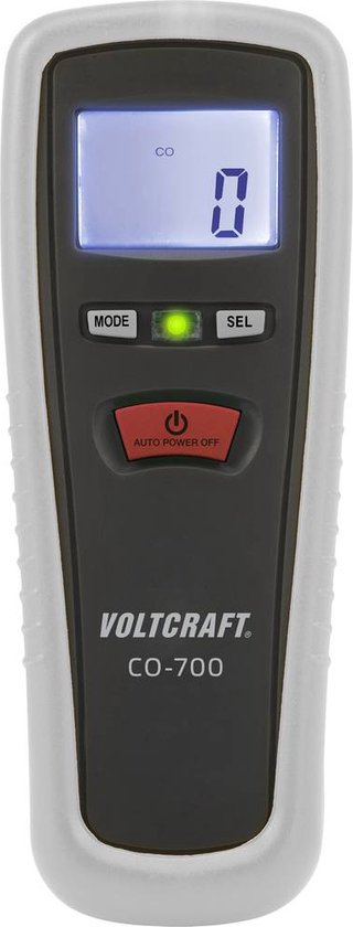 VOLTCRAFT CO-700 Koolmonoxidemeter 0 - 1000 ppm