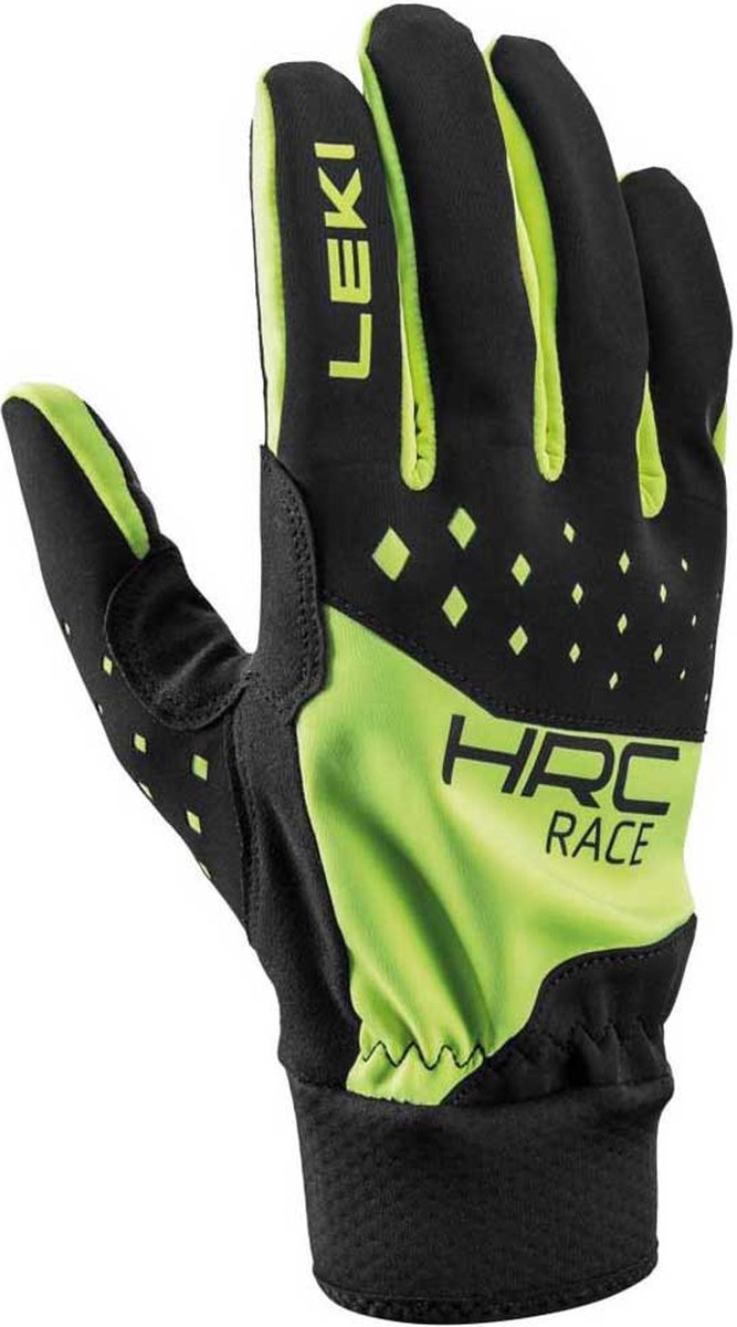 LEKI ALPINO HRC Race Handschoenen - Black / Neon Yellow - 9