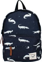 Kidzroom Wondering Wild Backpack Boy - Sac à dos Enfant - 2 à 6 ans - Blauw - Crocodile