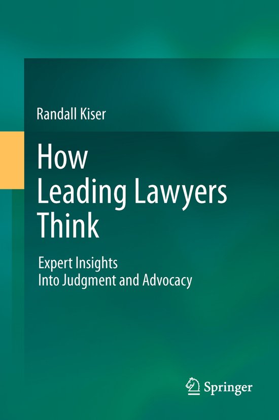 How Leading Lawyers Think - cover
