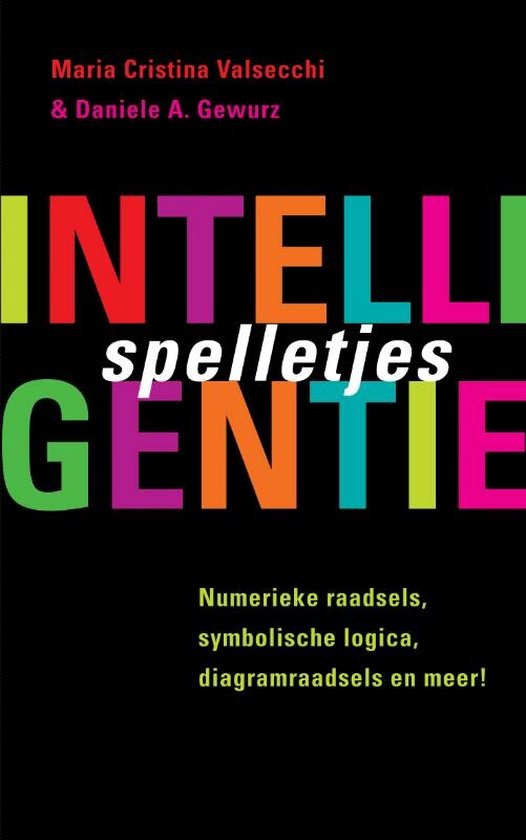 Cover van het boek 'Intelligentiespelletjes' van Maria Cristina Valsecchi