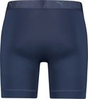 Marineblauwe Puma boxer briefs met een elastische tailleband met Puma-logo.