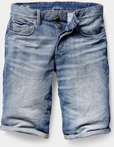 G-star 3301.6 Korte Jeans Blauw 34 Man