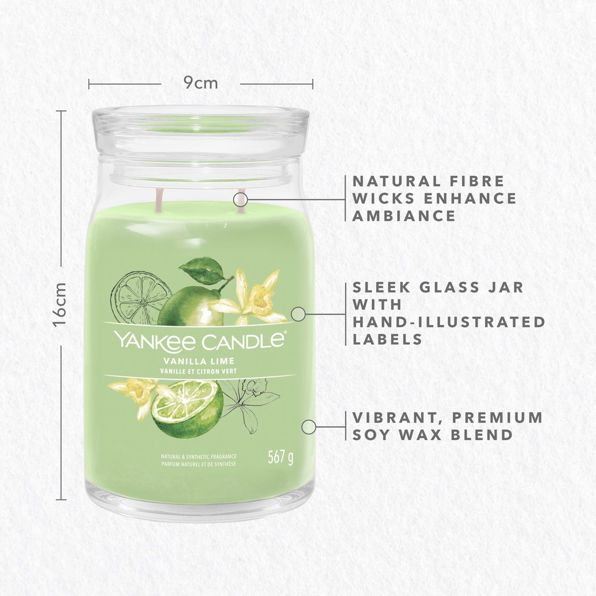 Yankee Candle Vanilla Lime coffret cadeau