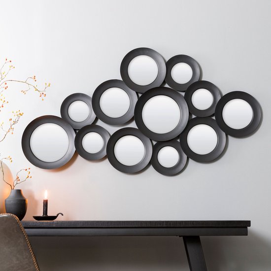 Light & Living Spiegel Espejo - Smoke - 50cm - Rond - Glas