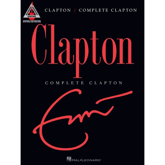 Eric Clapton Complete Guitar Versions - cover