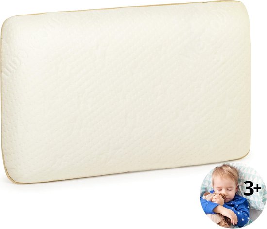 Vitapur - Oreiller pour enfants MemoDream - 30x50 cm - à partir de 3 ans - oreiller hypoallergénique pour enfants pour toutes les positions de sommeil - oreiller pour tout-petits - technologie AirCell - respirant et rafraîchissant - OEKO-TEX®