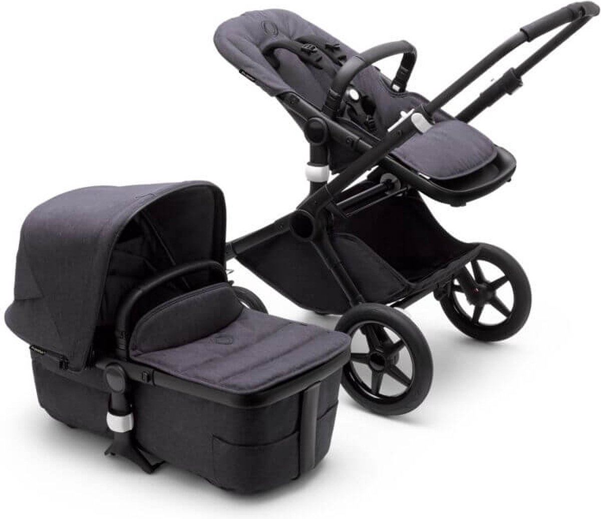 Bugaboo Kinderwagen 2 in 1 Fox 3 Mineral Compleet Black Washed Black thumbnail 6