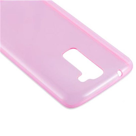 Coque Cadorabo pour LG K7 2016 en ROSE TRANSPARENT - Housse de protection en silicone TPU flexible