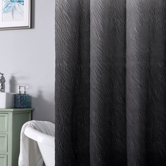 Floraweg Douchegordijn,douchegordijnen voor badkamer 3D embossing