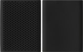 kwmobile case voor harde schijf - geschikt voor Samsung Portable SSD T5 - SSD-cover van silicone - In zwart