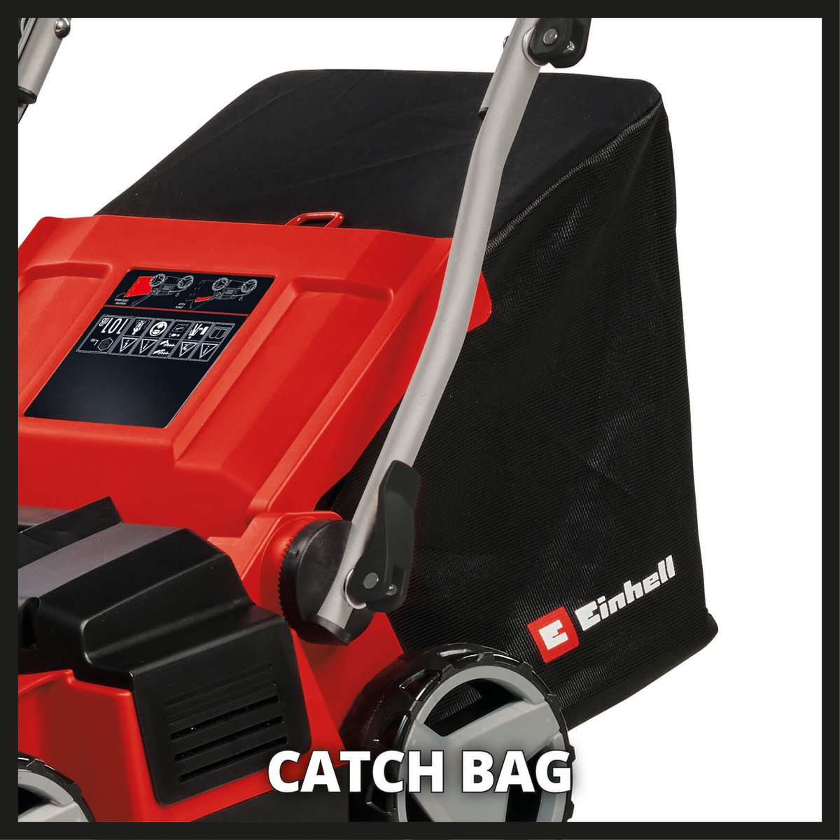 opvangzak verticuteermachine einhell