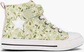 graceland Groene hoge canvas sneaker planten - Maat 26