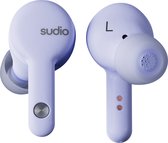 Sudio A2 in-ear true wireless earphones - draadloze oordopjes - met active noice cancellation (ANC) - paars