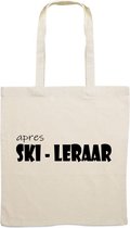 Apres Ski Leraar | canvas | canvastas | Tas | Bedrukt