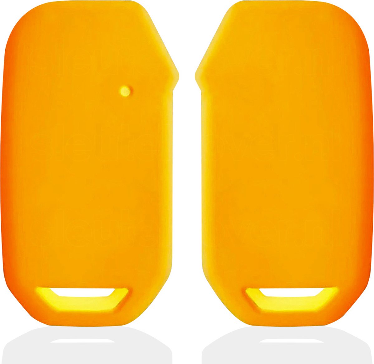 Autosleutel Hoesje geschikt voor Kia - SleutelCover - Silicone Autosleutel Cover - Sleutelhoesje Oranje
