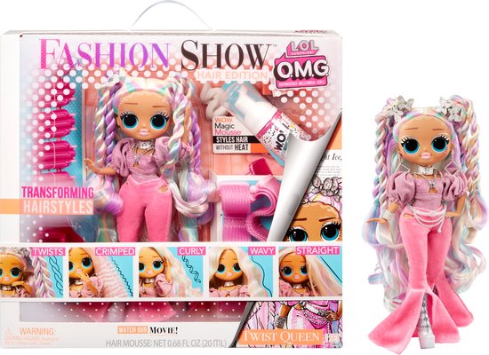 L.O.L. Surprise OMG Fashion Show - Twist Queen - Hair Edition - Modepop