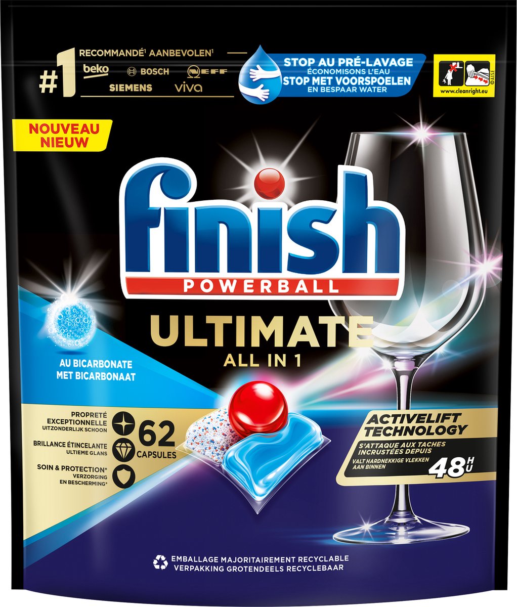 Goedkoopste Finish Ultimate Stainfighter 62 tabs x2