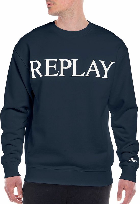 Replay Pure Logo Sweater Trui Mannen - Maat XXL