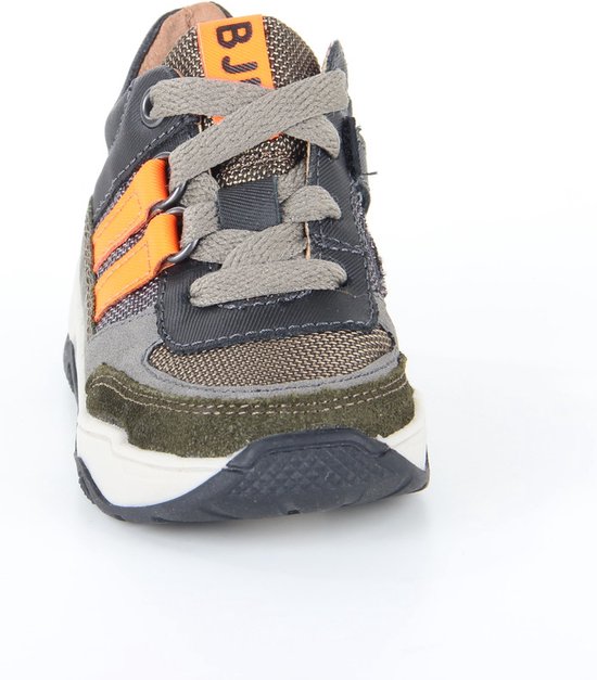 Bunnies JR Garçons Baskets pour femmes Montantes Garcon - Vert - Cuir - Lacets