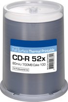 Ritek CD-R thermisch wit cakebox 100 (901CK100TWPRO)