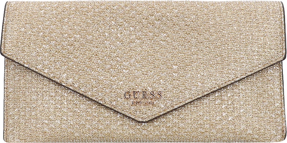 Guess Ever Flap Clutch Dames Schoudertasje - Goud