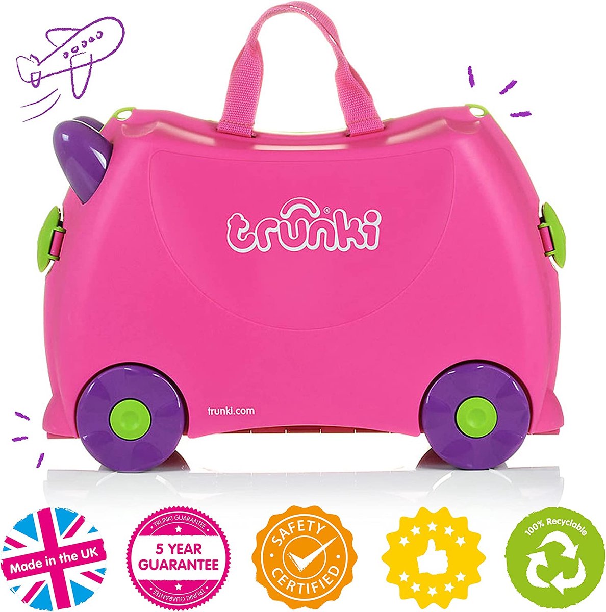 Trolley Suitcase Set, Handbagage - Kinderkoffer Trolley - children's