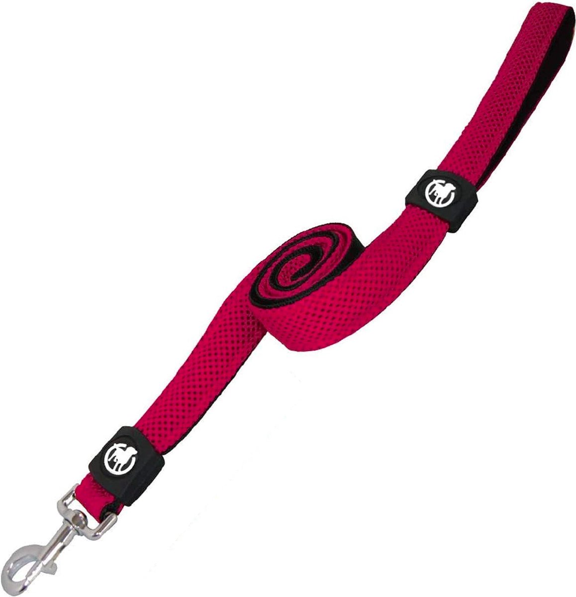 Ddoxx DDOXX HONDENRIEM LUCHTGAAS 120 CM | HANDBAND | VOOR KLEINE & GROTE HONDEN | VEEL KLEUREN & MATEN | AANGELEIDE HOND | LOOD KLEIN | RUNNING LEASH PUPPY LEASH GROOT | ROZE - Roze S - 2,0 X 120 Cm